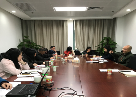 杨欣教授、王诗忠副教授、黄海保教授、夏德华副教授（左起）